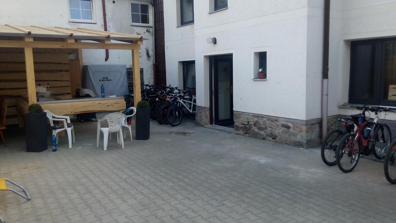 Chata Obzor Zelezna Ruda Bagian luar foto
